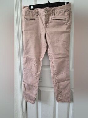 Women's Loft Slim Ankle Pants in Dusty Rose